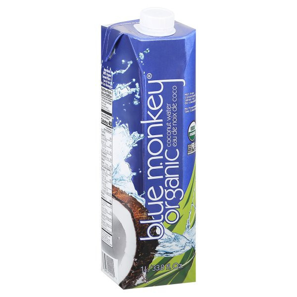 Blue Monkey Pure Organic Coconut Water 1 L