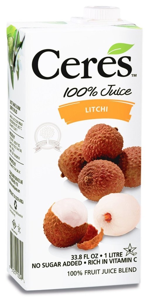 Clover Rhodes Fruit Juice Litchi 1LTS