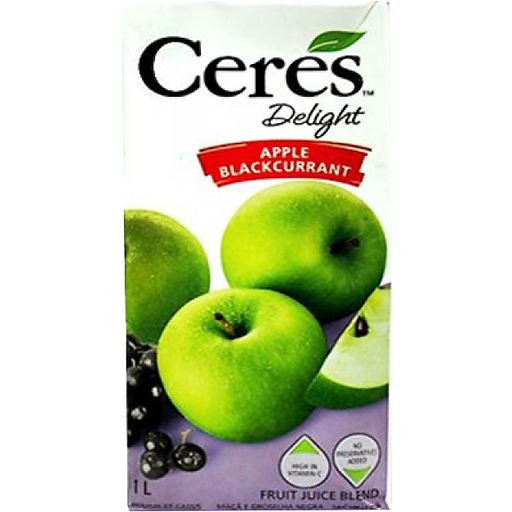 Ceres Nectar Apple Blackcurrent 1 Ltr