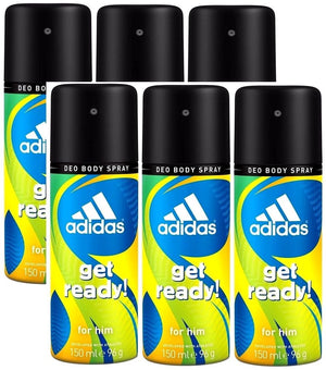 Adidas Get Ready For Men Body Deodorant Spray 5oz