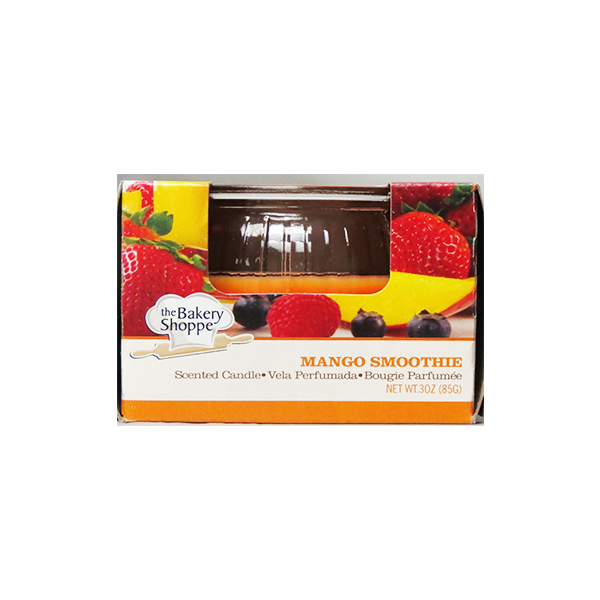 Purest Bakery Shoppe 3 Oz Scented Candle- Mango Smoothie