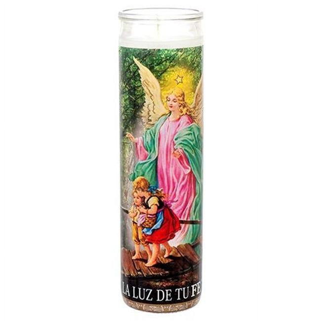 Veladora Mexico Religious Candle White