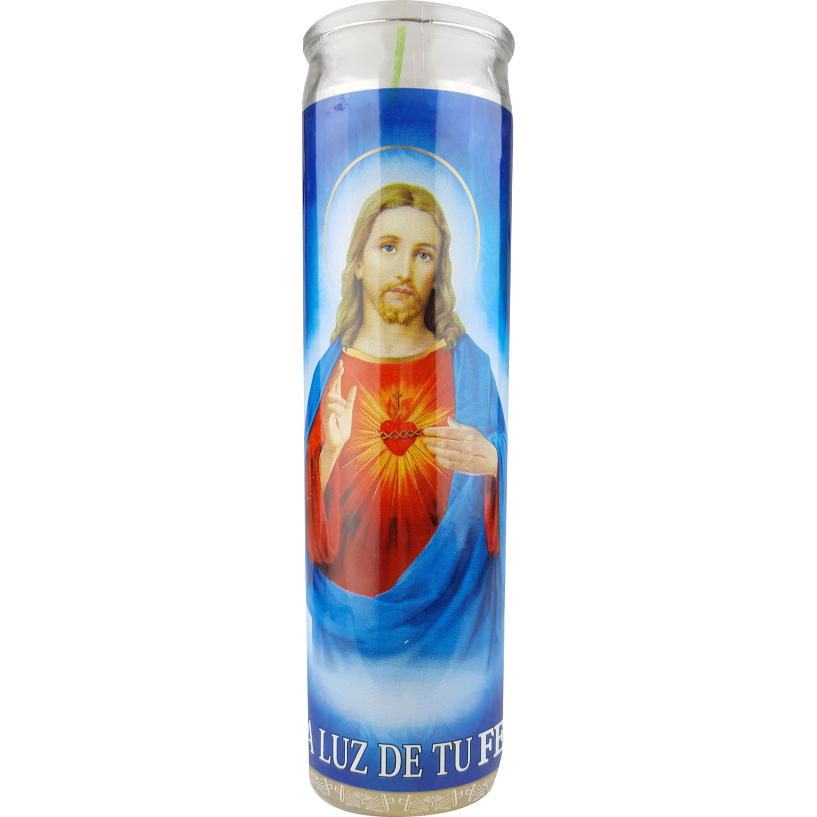 Veladora Mexico Religious Candle Sagrado Corazon De Jesus
