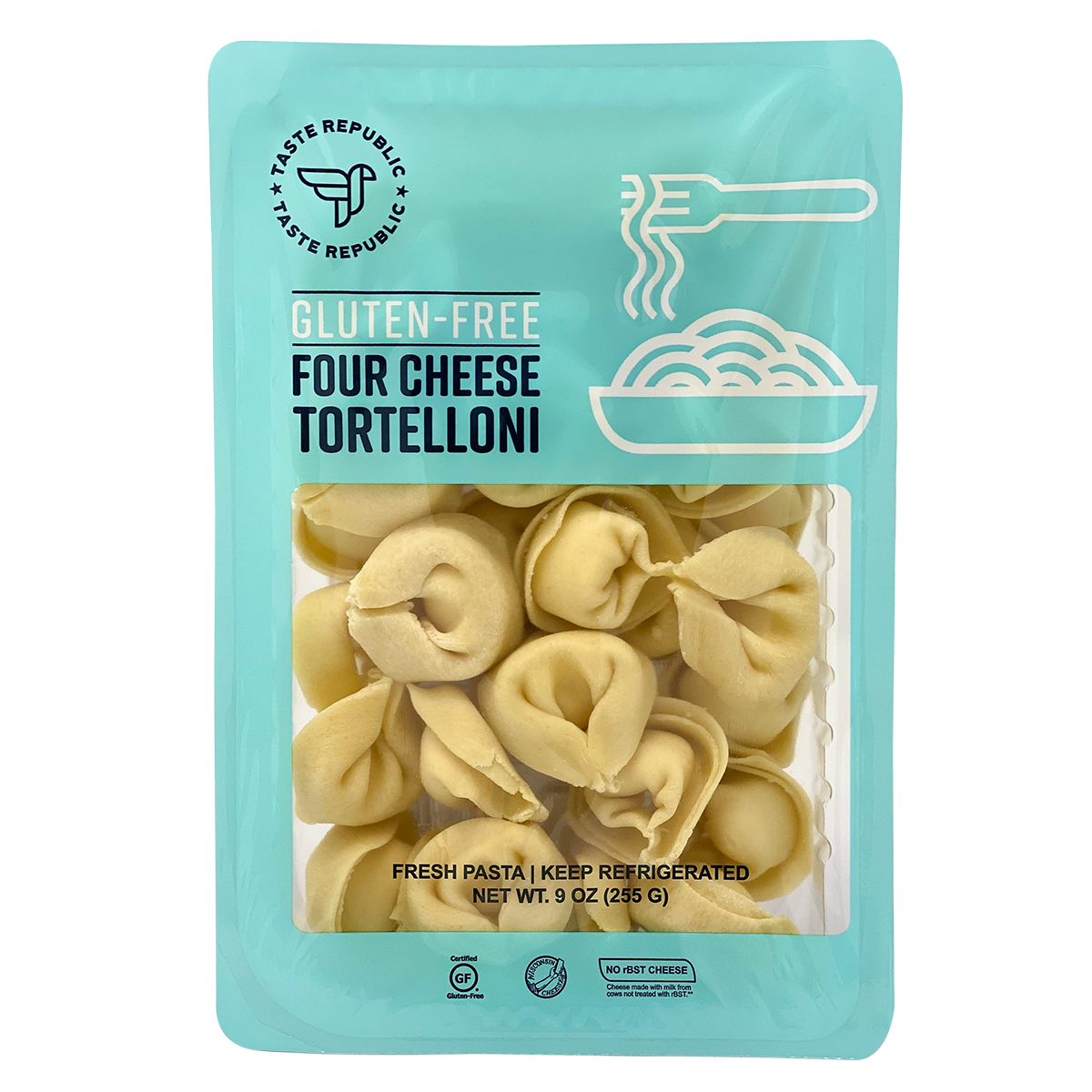 Taste Republic Tortelloni, Gluten-Free, Four Cheese 9 Oz