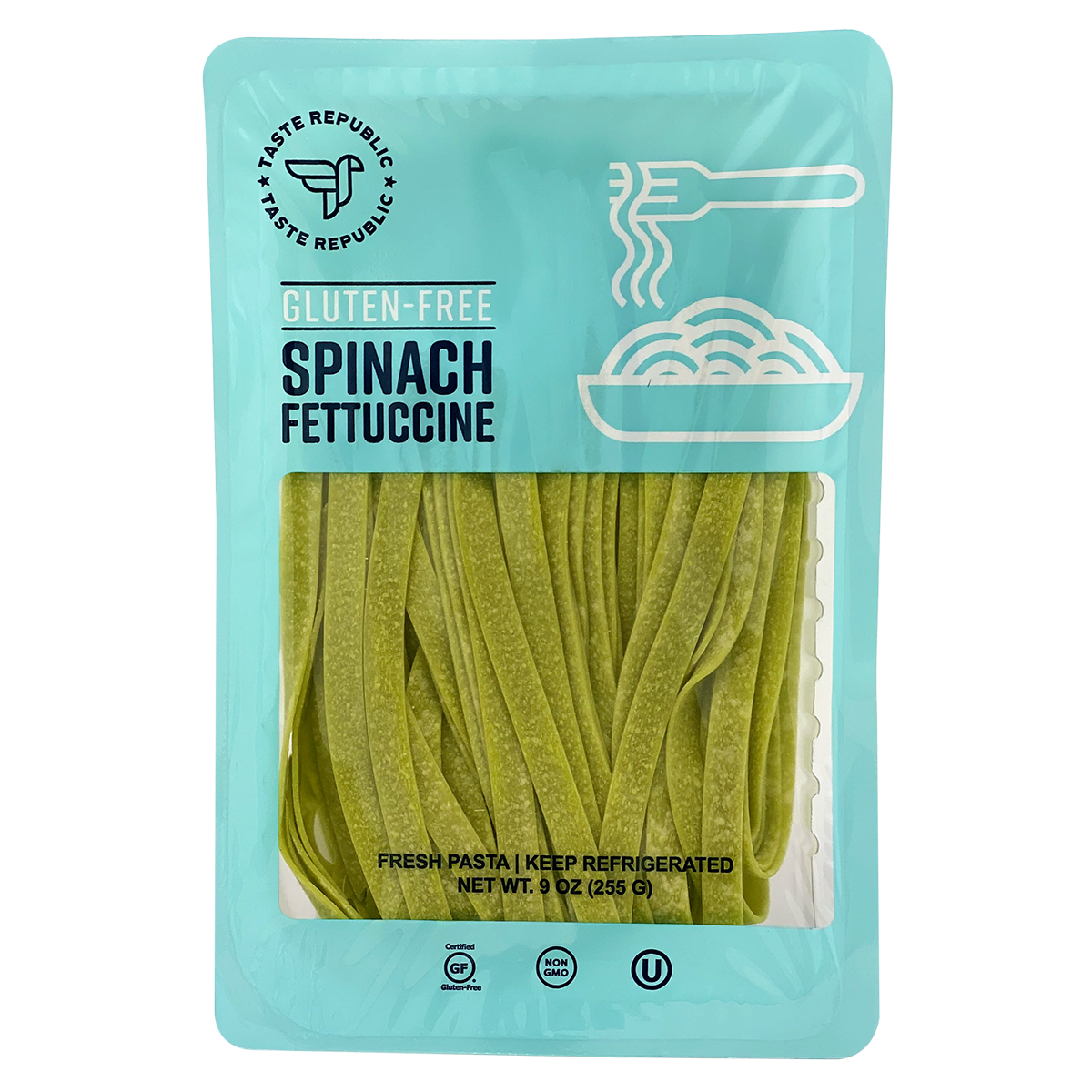 Taste Republic Gluten-free Spinach Fettuccine Pasta, 9 Oz