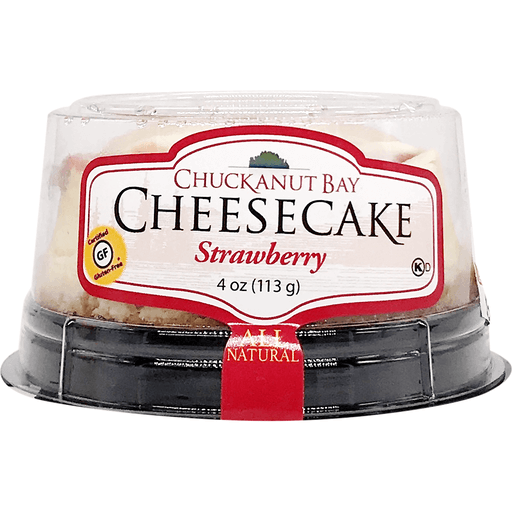 Chuckanut 3" Strawberry Swirl Cheesecake