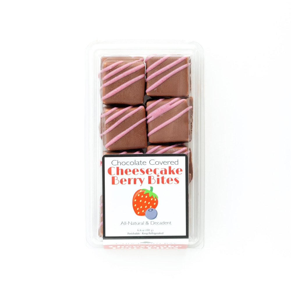 Chuckanut Bay Foods Chocolate Covered Berry Cheesecake Bites