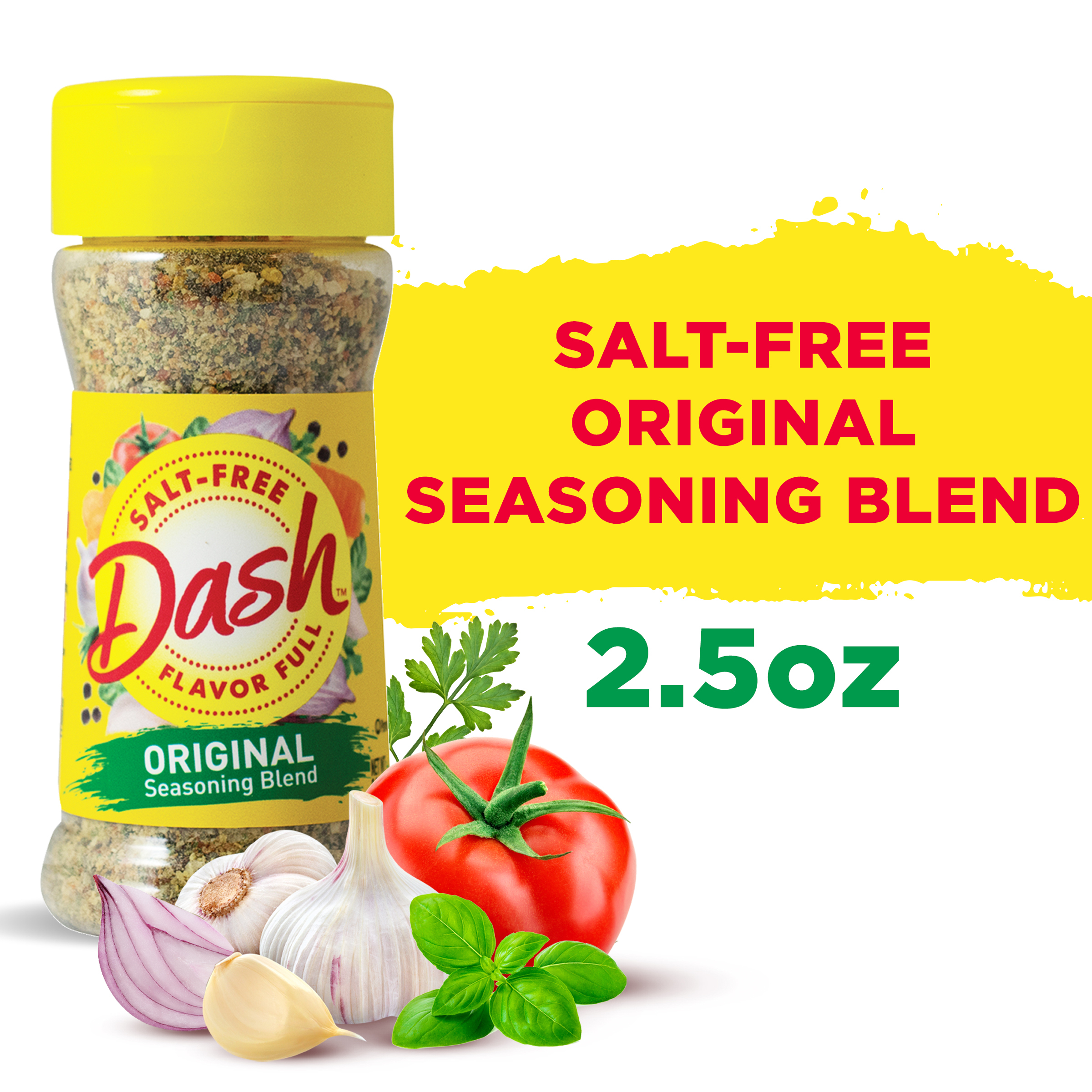 Dash Mrs. Seasoning Blend, Original, Salt Free, 2.5 Ounce