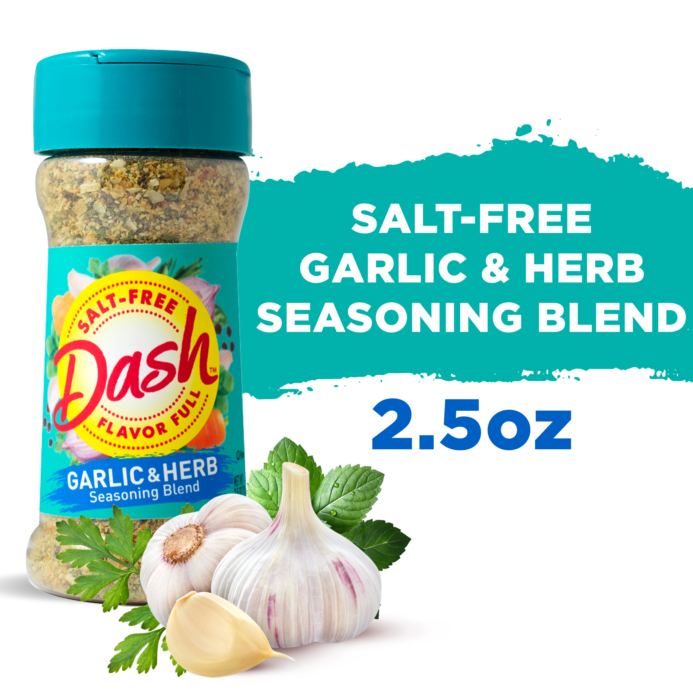 Dash Mrs Salt Free Seasoning Blend Garlic & Herb 2.5OZ