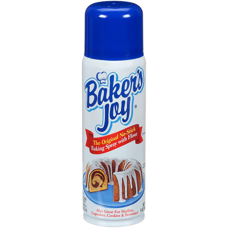 Baker's Joy With Flour The Original No Stick Baking Spray 5 Oz
