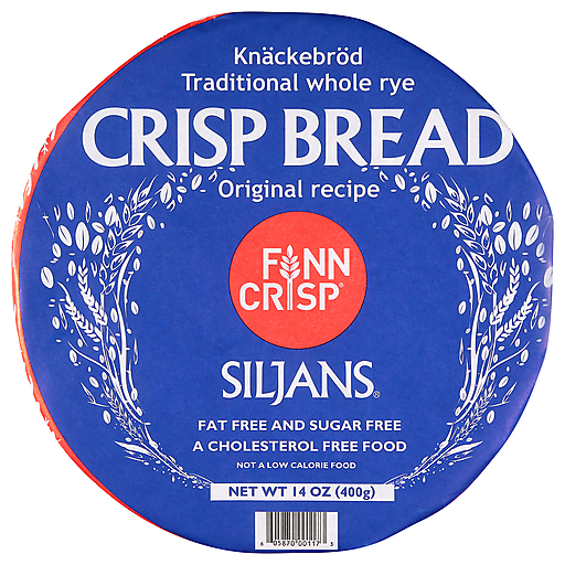 Finn Crisp Bread, Traditional Whole Rye, Original Recipe