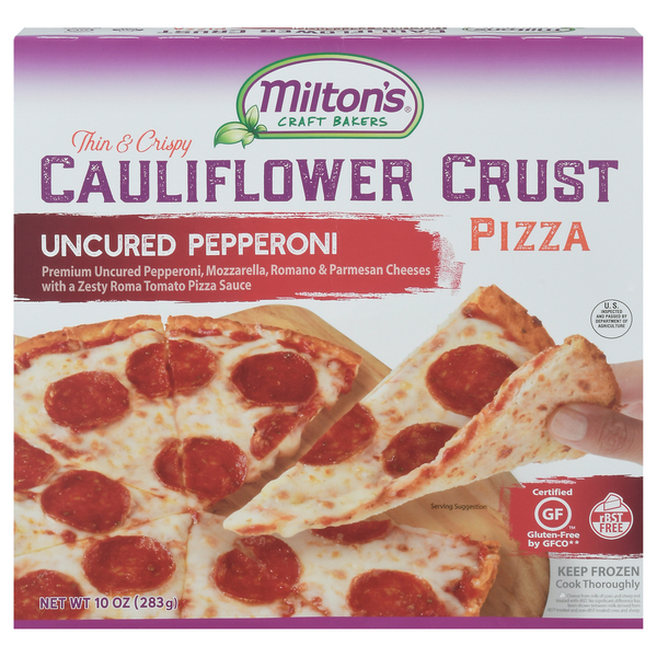 Milton's Thin & Crispy Pepperoni Cauliflower Crust Pizza