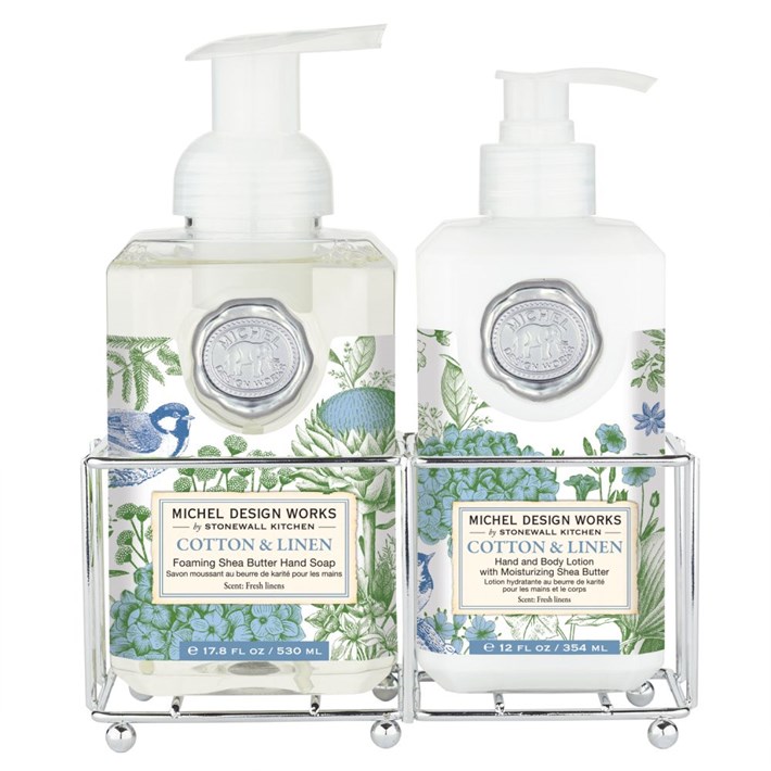 Cotton & Linen Hand Care Caddy