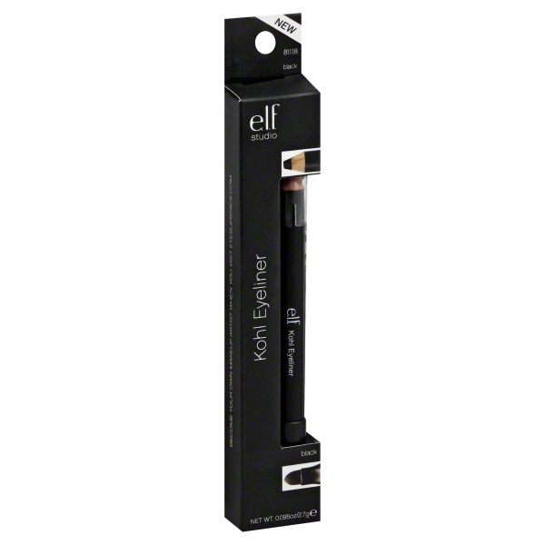 ELF Studio Eyeliner, Kohl, Black 8118