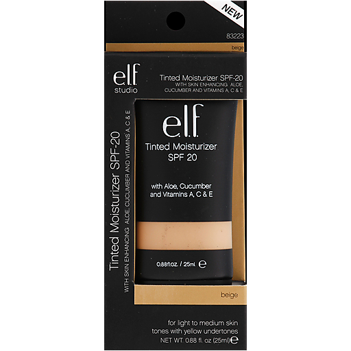 e.l.f. Cosmetics Studio Tinted Moisturizer, SPF 20, Beige 83223