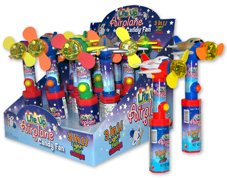 Candy Rific Llc Lite Up Airplane Pop 0.53