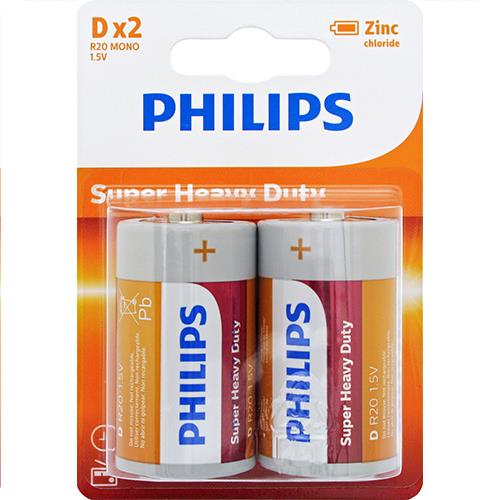 Phillips D Batteries Super Heavy Duty