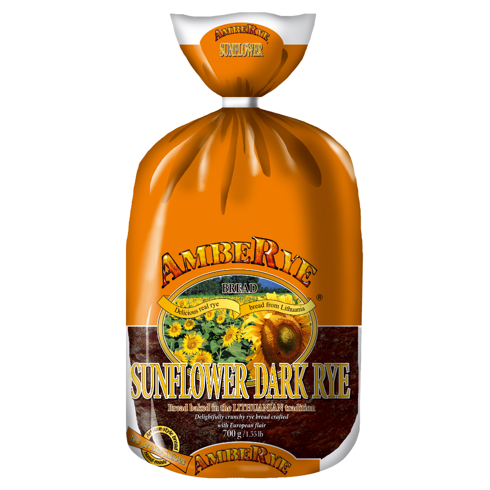 AmbeRye Sunflower Dark Rye Bread