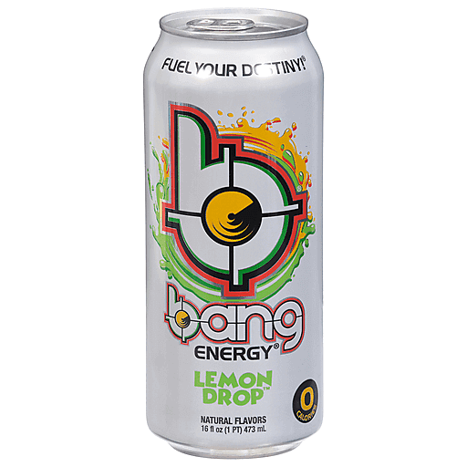 Bang Super Creatine Lemon Drop Energy Drink 16 Fl Oz