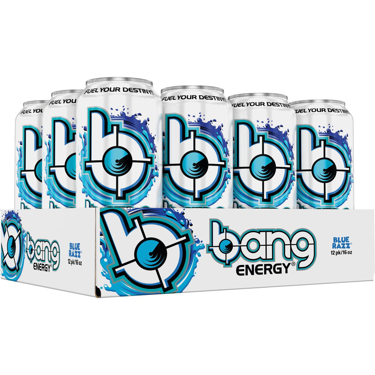 Bang Blue Razz Energy Drink - 16 Fl Oz Can