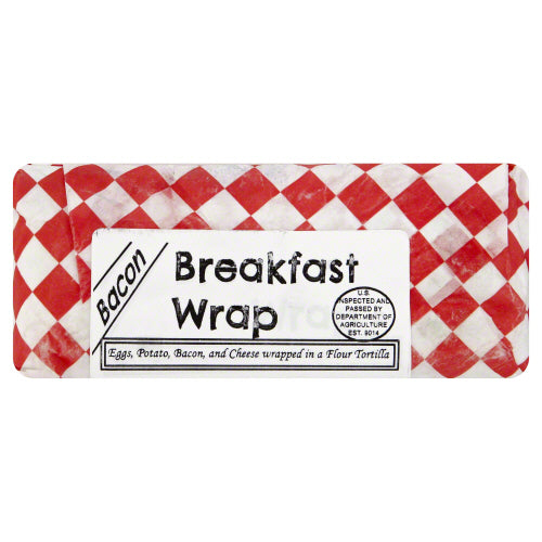 Clara's Kitchen Uncured Bacon Breakfast Burrito, 8 Oz