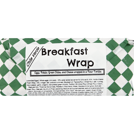 Galant Foods Chile Verde Breakfast Wrap - 8 Oz
