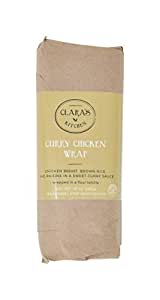 Clara's Kitchen Curry Chicken Wrap, 10 Oz