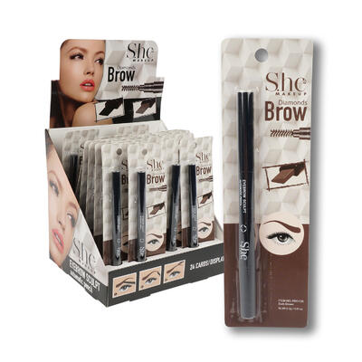 Dark Brown Brow Color W/ Brush