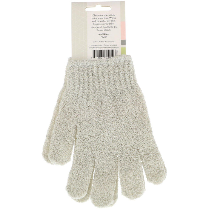 Spa Prive European Soaps Urbana, Exfoliating Gloves, 1 Pair