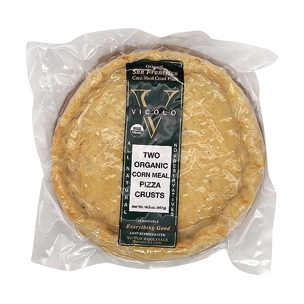 Vicolo Organic Cornmeal Pizza Crust, 16.5 Oz
