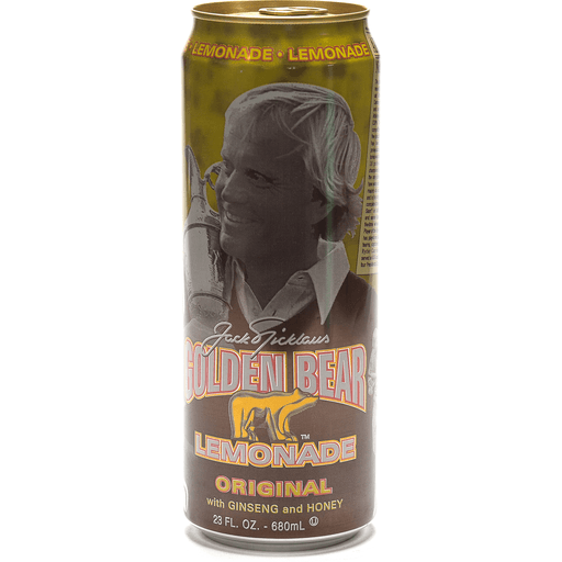 AriZona Golden Bear Lemonade, With Honey And Ginseng