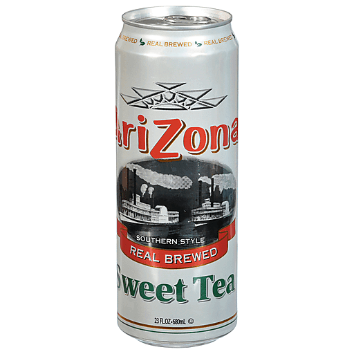 AriZona Sweet Tea, Real Brewed, Southern Style 23 Fl Oz