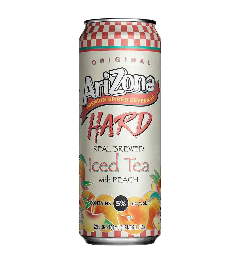 AriZona Hard Peach Iced Tea 22oz