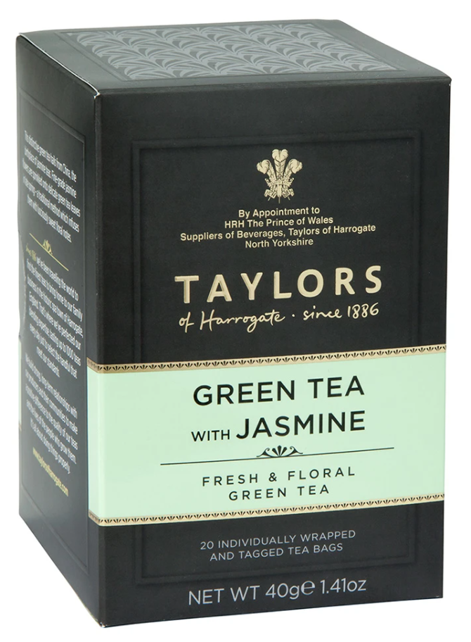 Taylors of Harrogate Green Tea With Jasmine 20 Bags