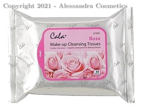 Cala Rose Makeup Cleansing Tissues - 30 Sheet - 67005