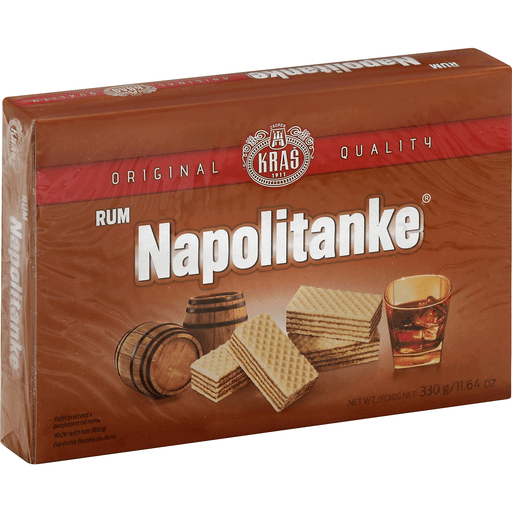 Kras Napolitanke Rum Wafers