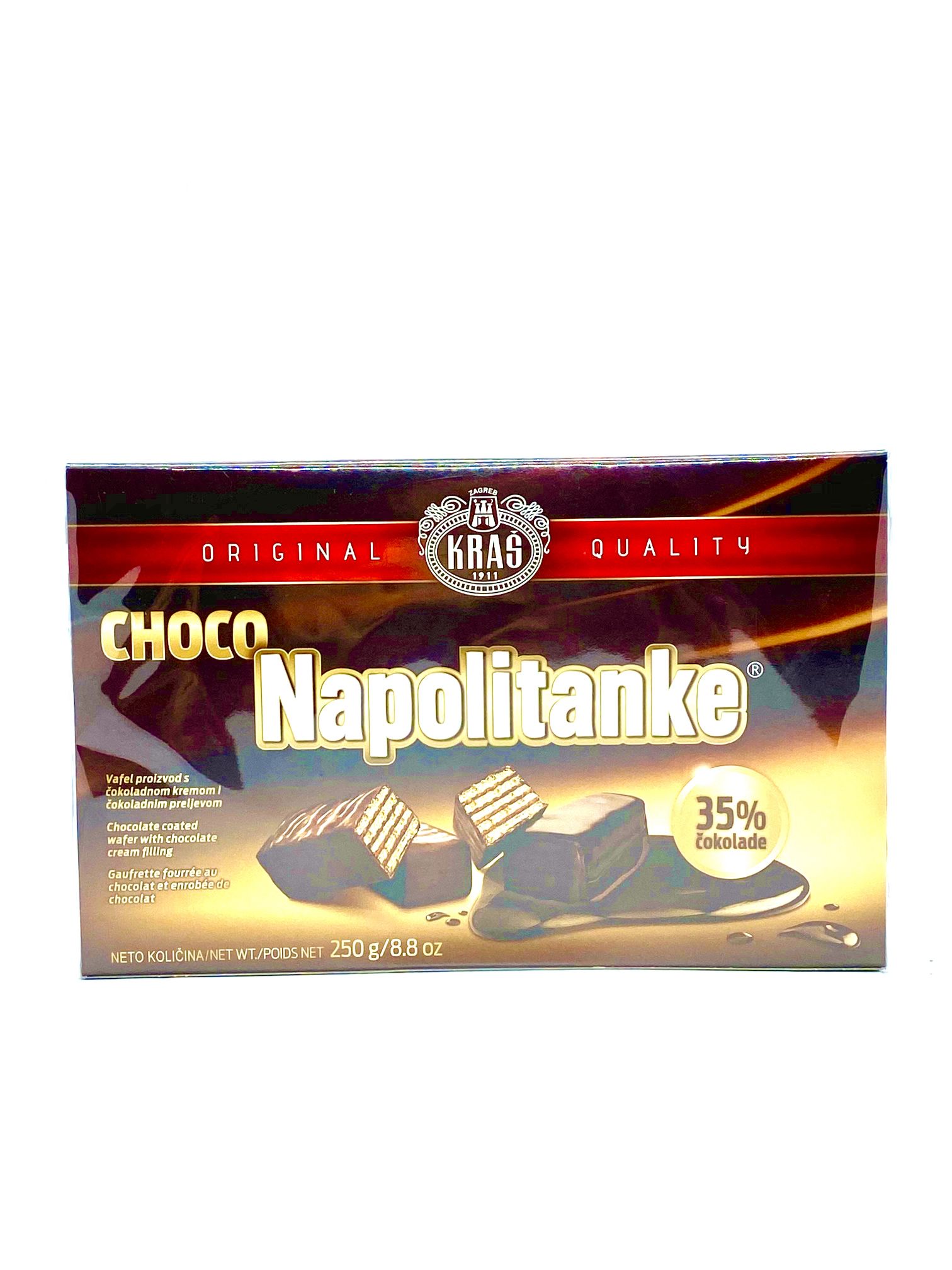 Kras Napolitanke, Chocolate Coated