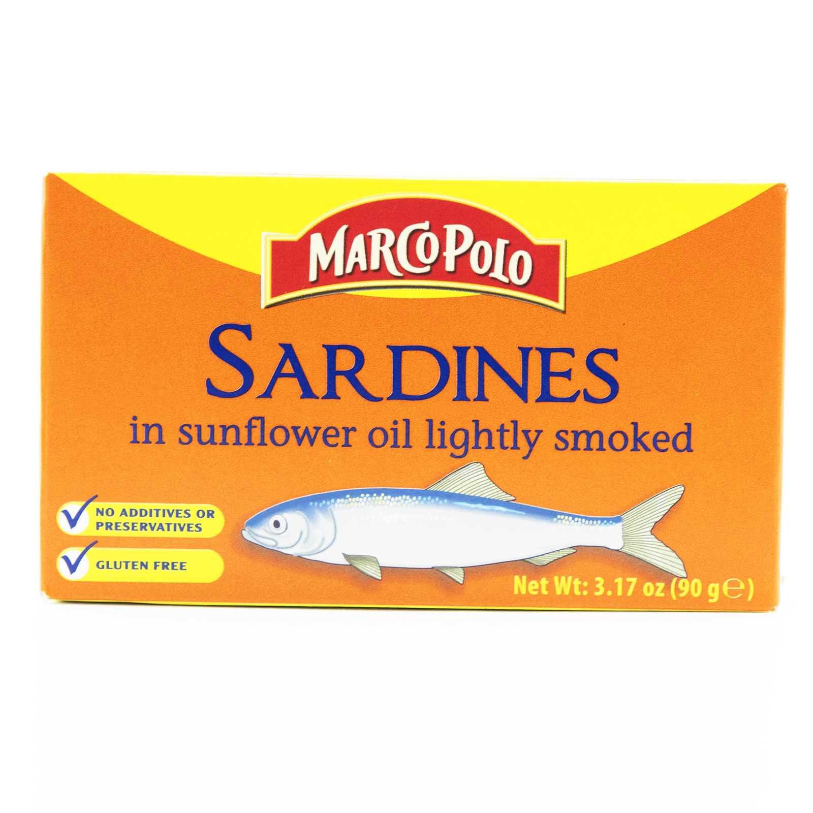 Marco Polo Lightly Smoked Sardines In Sunflower Oil