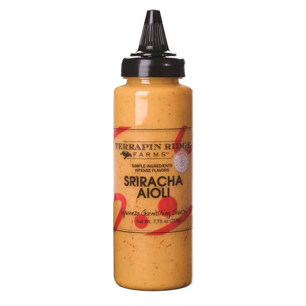 Terrapin Ridge Farms Garnishing Sauce, Squeeze, Sriracha Aioli