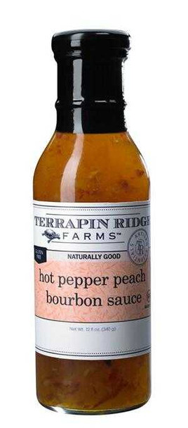 Terrapin Ridge Farms Hot Pepper Peach Bourbon Sauce 6/12oz