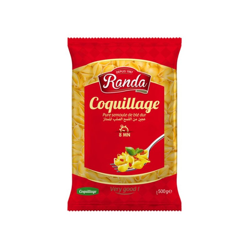 Randa Coquillage Pasta 500g