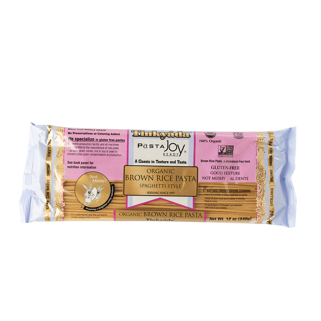 Tinkyada Pasta Joy Ready Spaghetti Style Pasta, Brown Rice, Organic