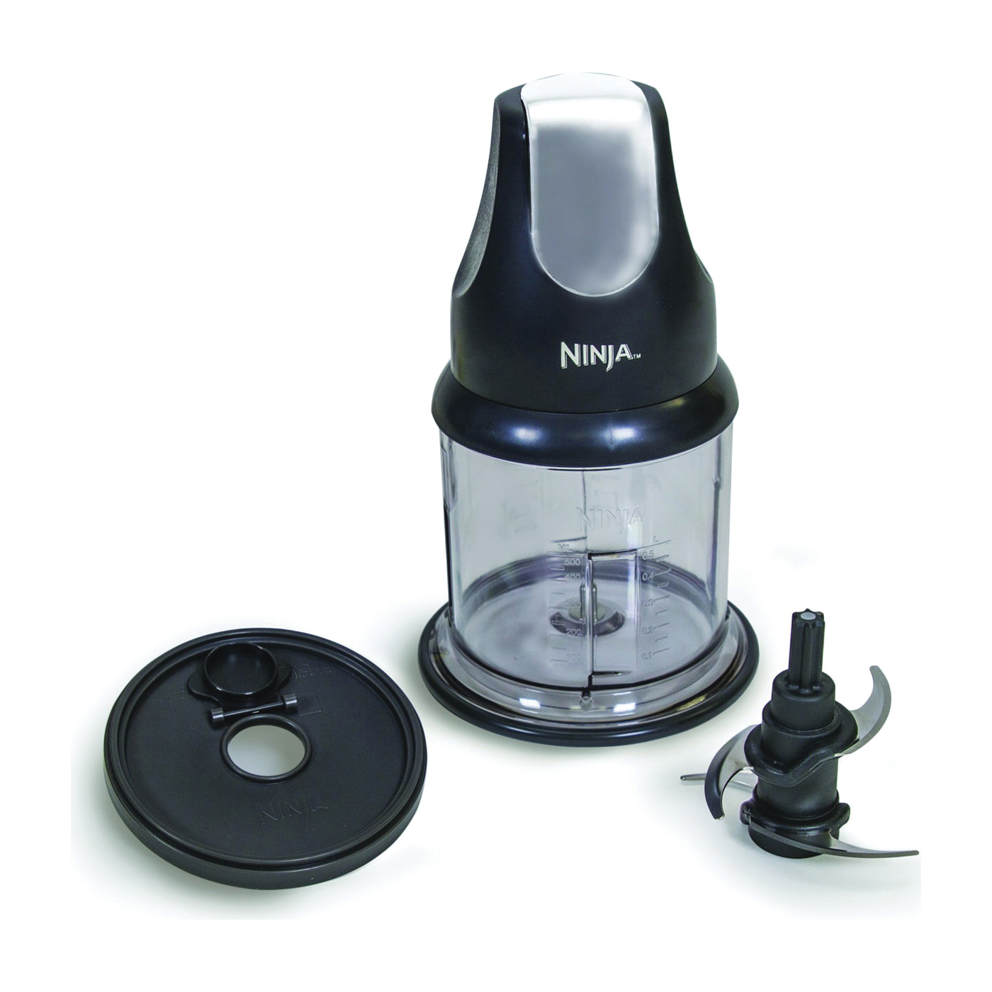 Ninja Express Chop NJ110GR Professional Food Chopper, 16 Oz