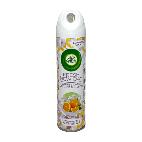 Air Wick Essential Oils 6 In 1 White Lilac & Orange Blossom Fragrance Freshener 8 Oz