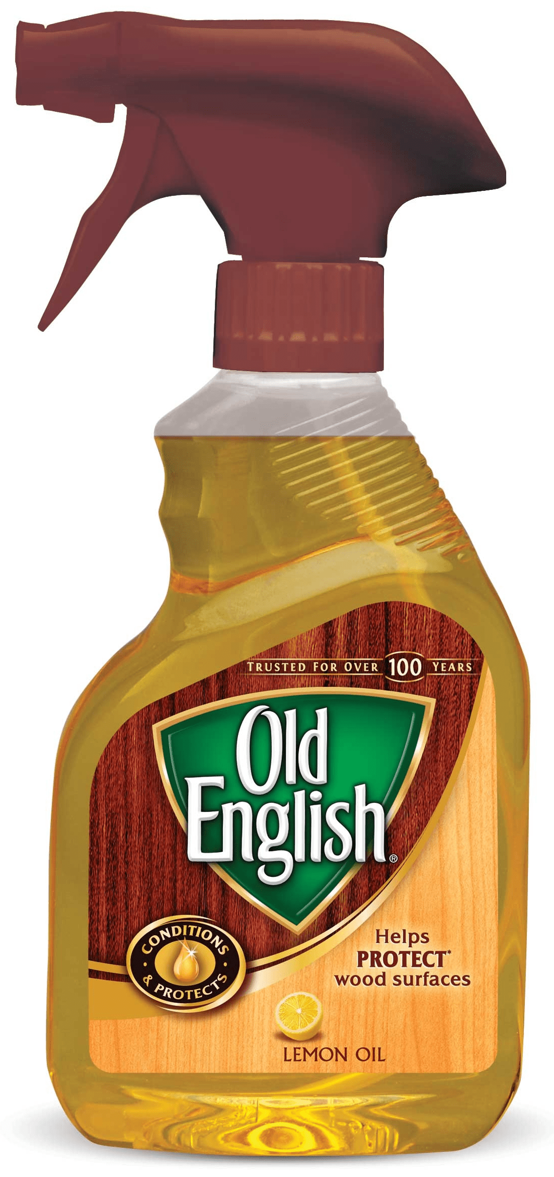 Old English Furniture Polish, Lemon Oil, 12oz, Spray Bottle