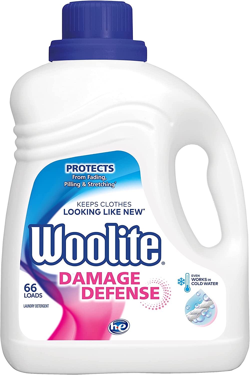 Woolite Gentle Cycle Liquid Laundry Detergent For HE And Regular Machines, Sparkling Falls Scent, 100oz
