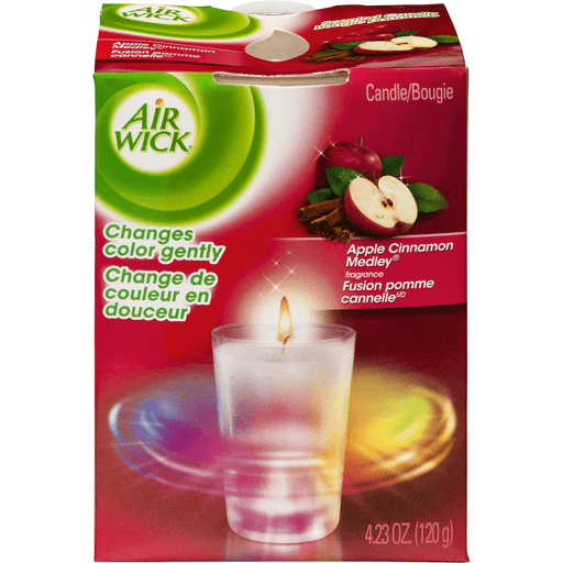 Air Wick Scented Candle Apple Cinnamon Medley