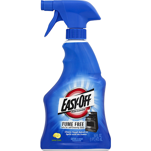 Easy-Off Fume Free Oven Cleaner Spray, Lemon, 16 Oz