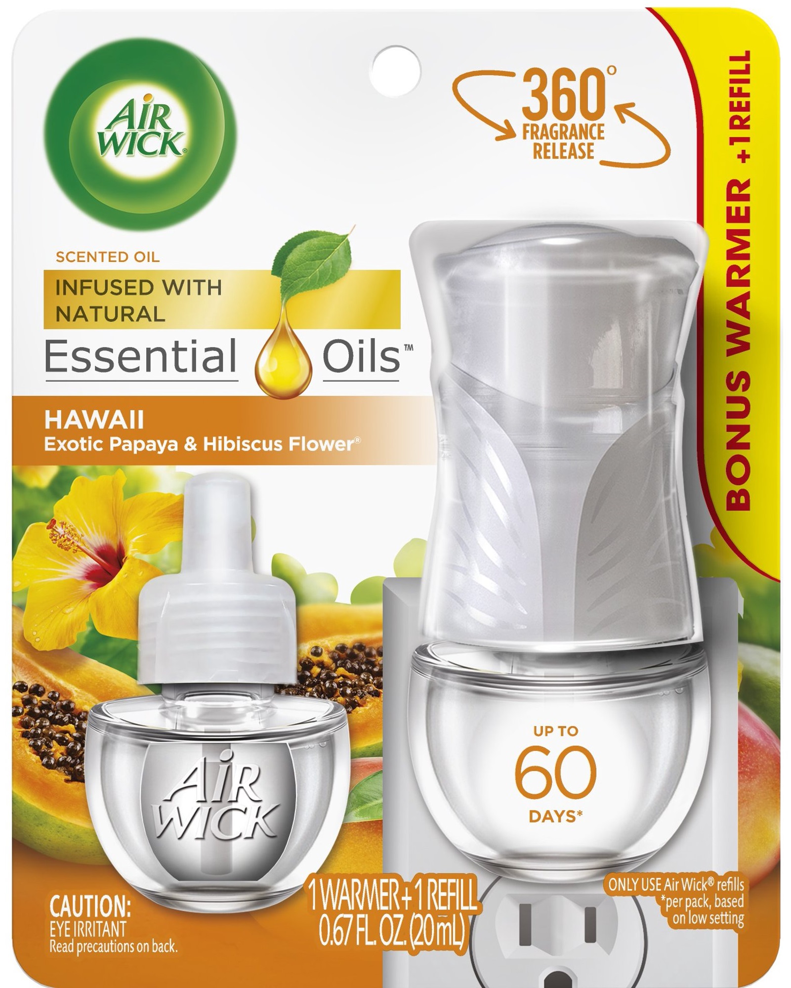 Air Wick Scented Oil Kit 1pc Hawaii X