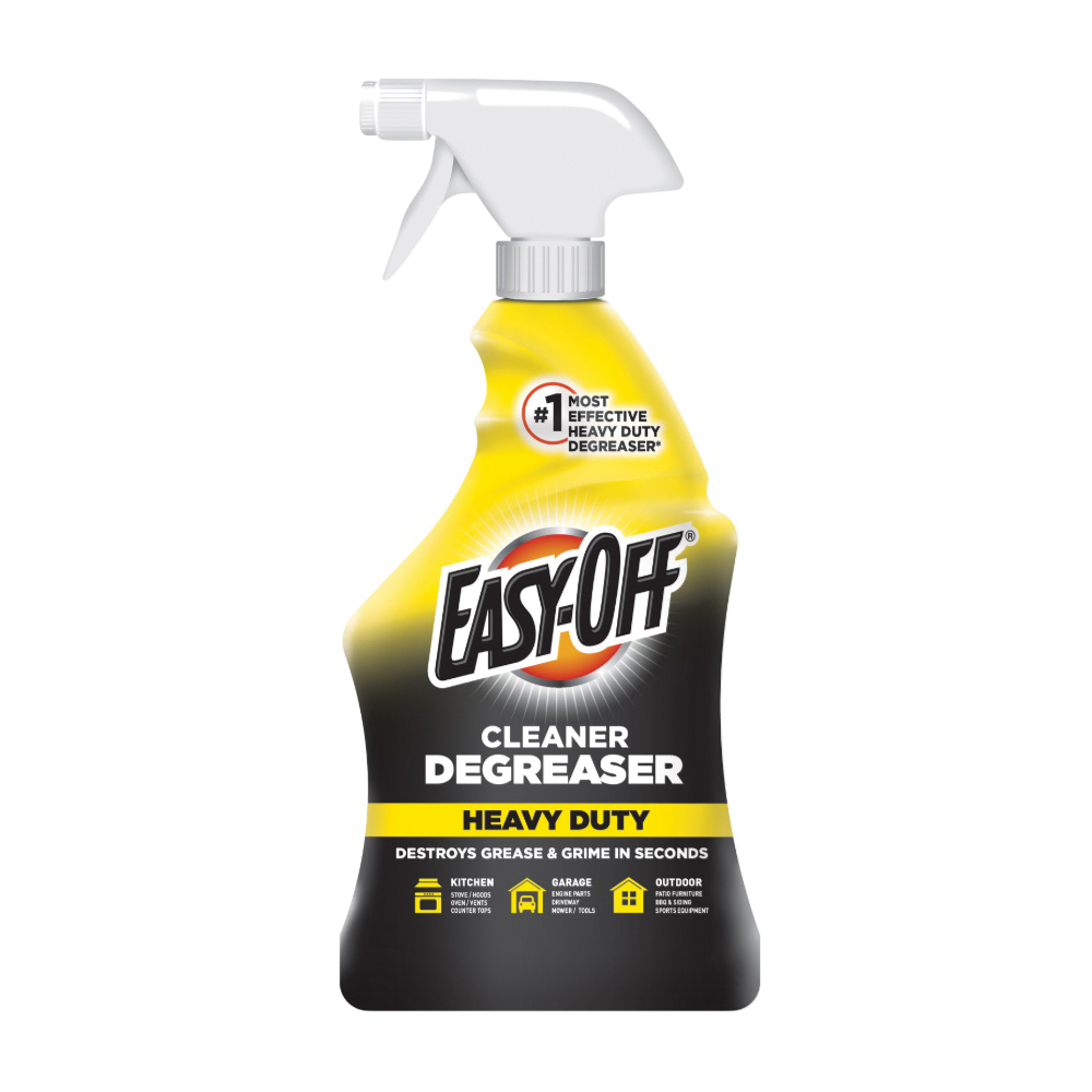 Easy-Off Heavy Duty Cleaner Degreaser, 32 Oz Spray Bottle